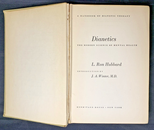 Vintage dianetics l - dianetics, by